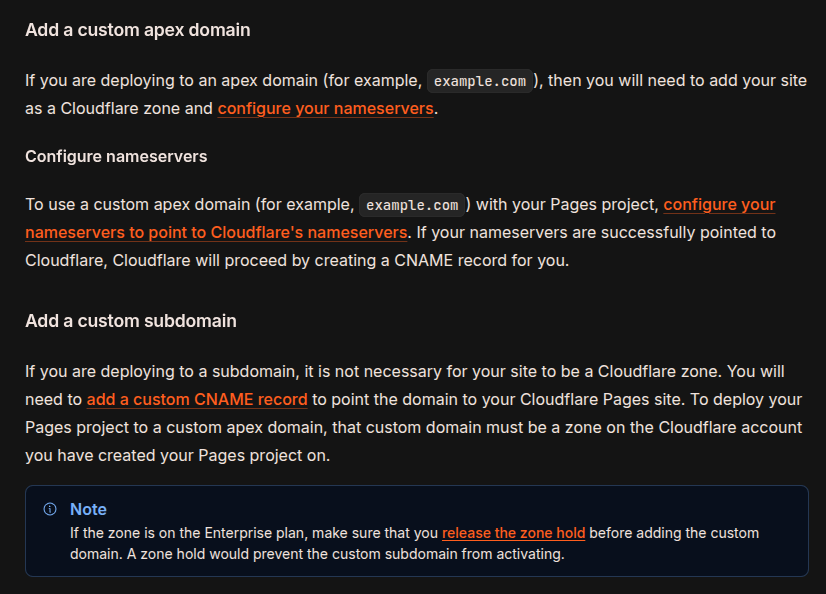 Just read the docs bro